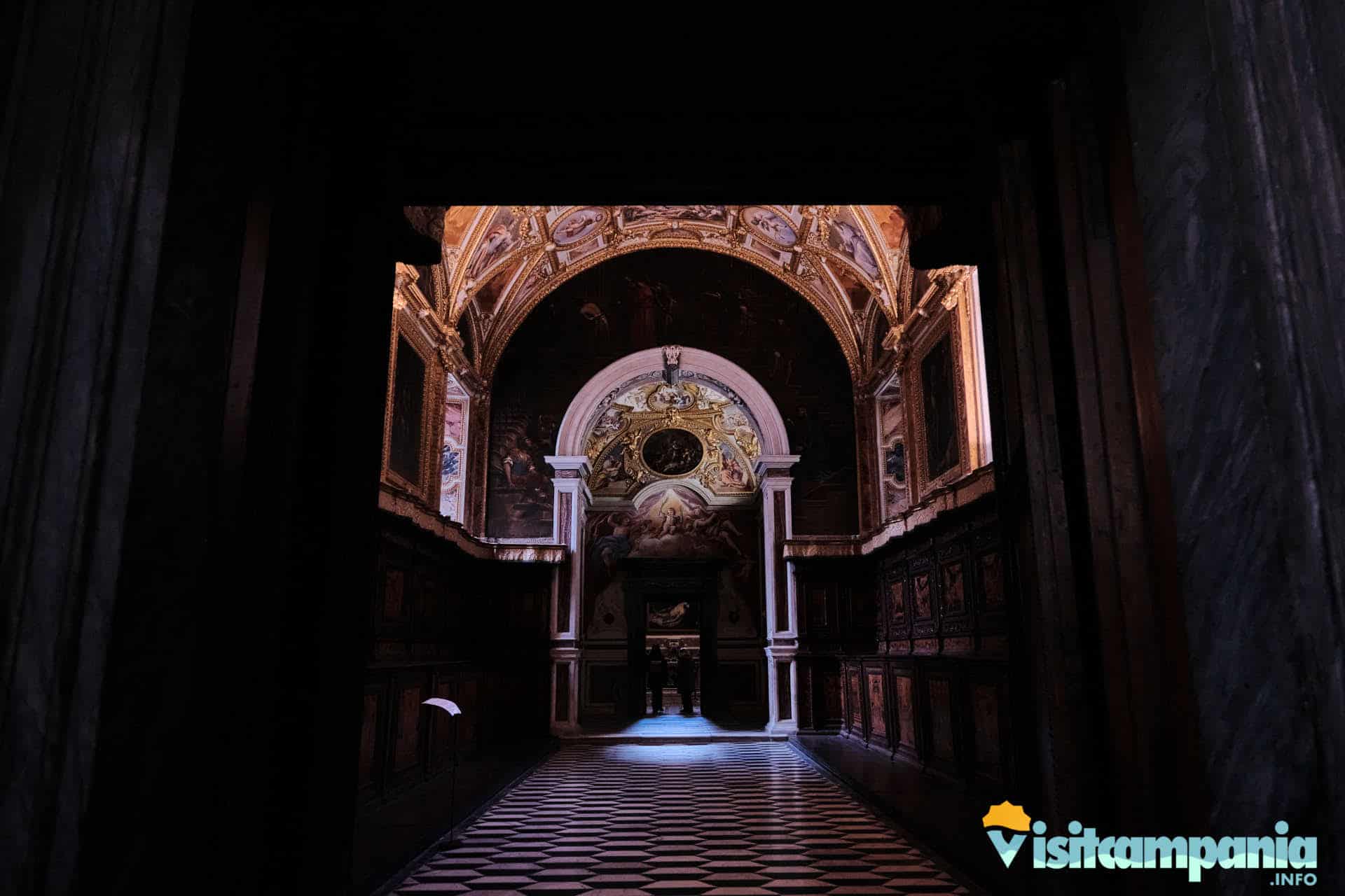 The sacristy of the chartreuse di San Martino