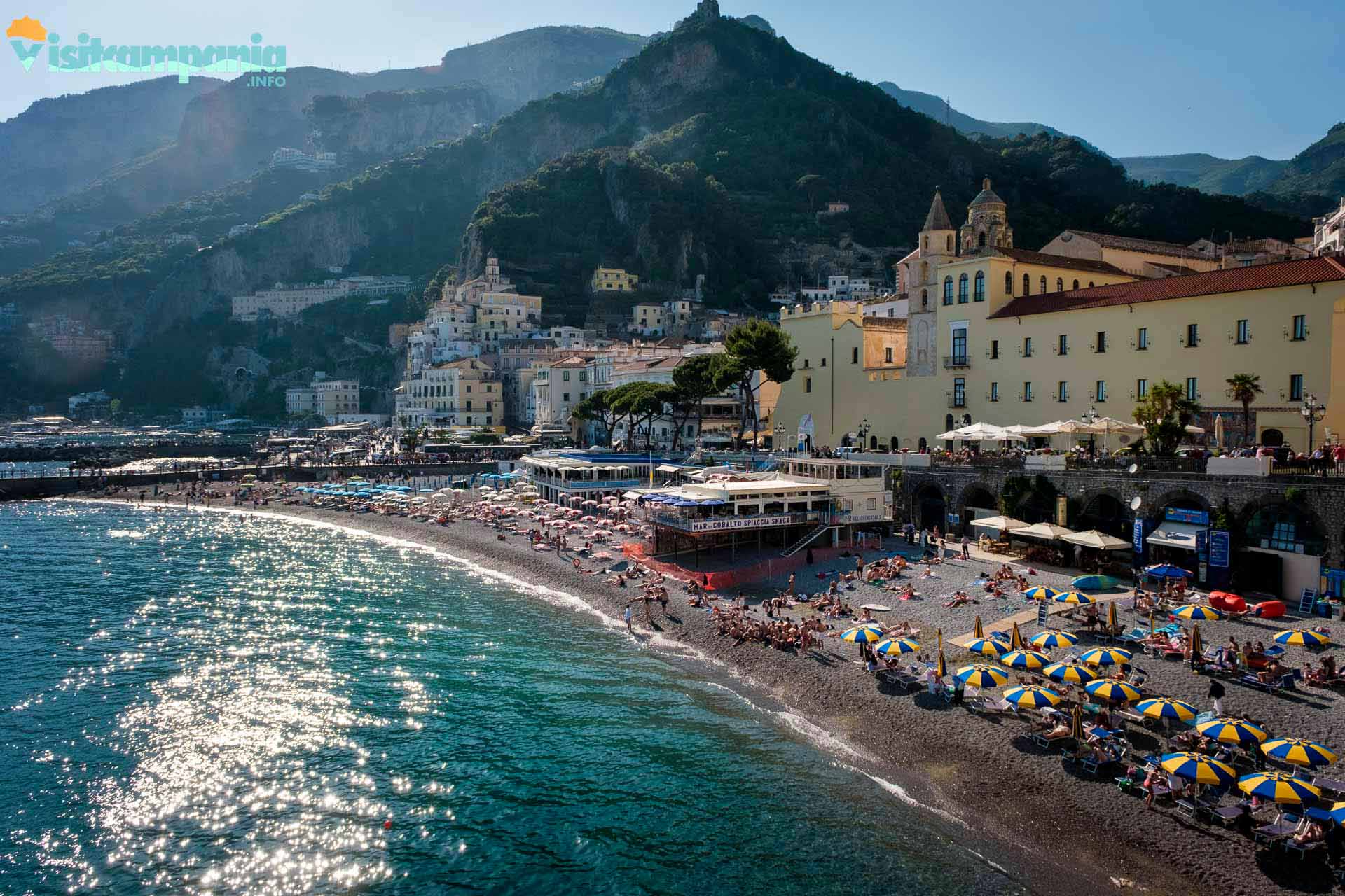 Amalfi, spiaggia di Marina Grande