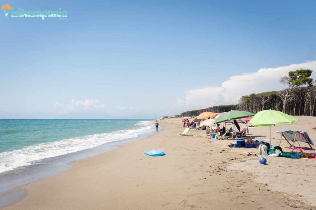 La playa de Foce del Sele