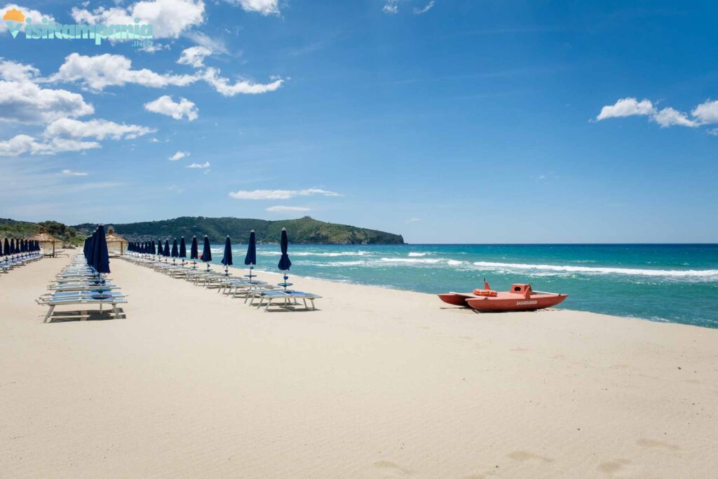 Spiaggia delle Saline a Palinuro