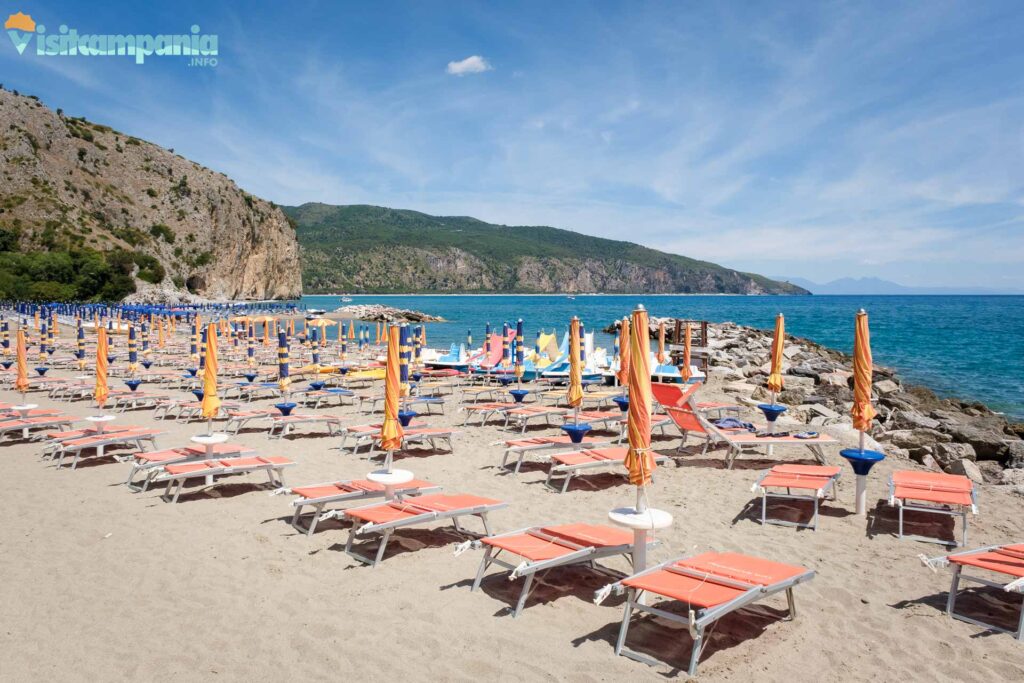 Marinella beach in Palinuro